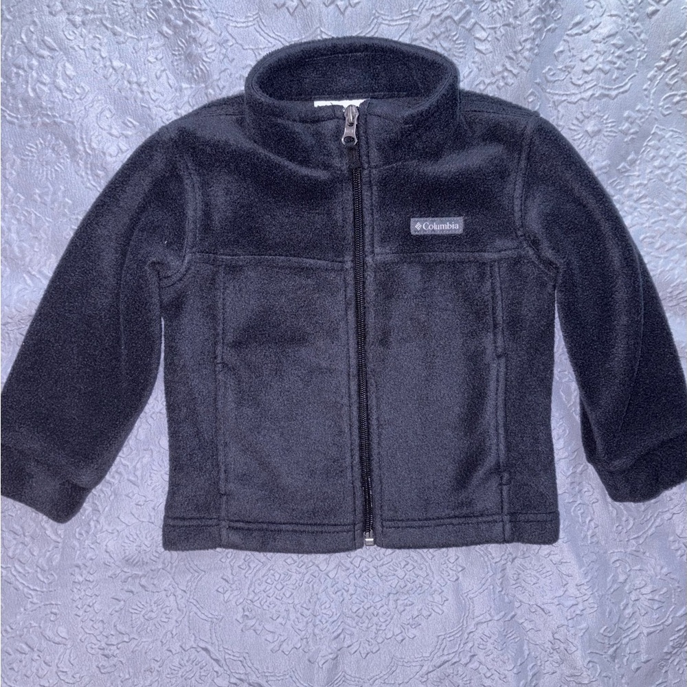 Columbia Kids Black Fleece Jacket